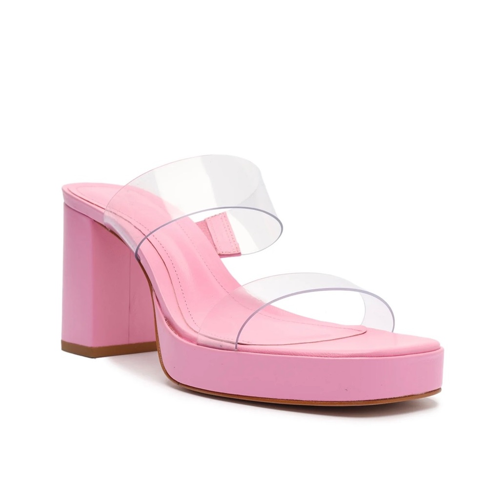 NWOT SCHUTZ Ariella Platform Sandal Pink